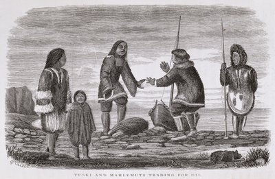 Tuski and Mahlemuts Trading for Oil, from 