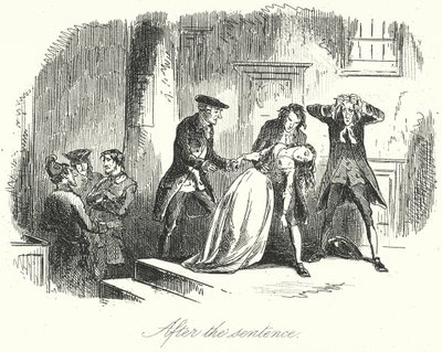 After the Sentence by Hablot Knight (1815-92) (after) Browne