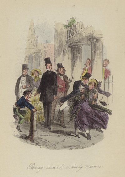 Illustration for Lewis Arundel or The Railroad of Life by Frank E Smedley by after Hablot Knight Browne
