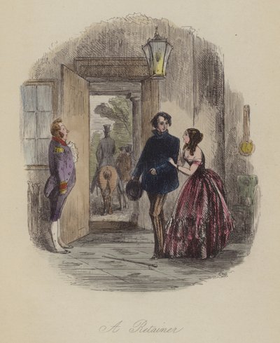Illustration for Lewis Arundel or The Railroad of Life by Frank E Smedley by after Hablot Knight Browne