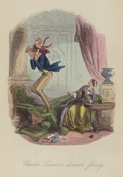 Illustration for Lewis Arundel or The Railroad of Life by Frank E Smedley by after Hablot Knight Browne