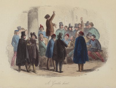 Illustration for Lewis Arundel or The Railroad of Life by Frank E Smedley by after Hablot Knight Browne