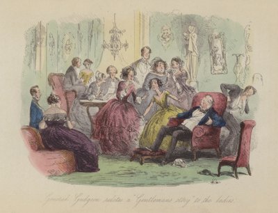 Illustration for Lewis Arundel or The Railroad of Life by Frank E Smedley by after Hablot Knight Browne