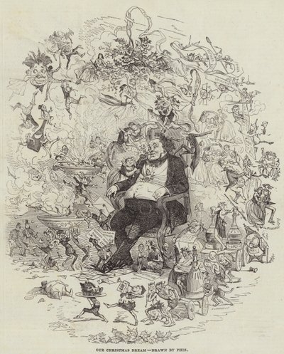 Our Christmas Dream by after Hablot Knight Browne