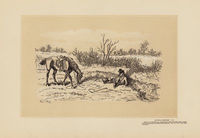 Hunting Sketches, No 8, Decidedly Cool by Hablot Knight (1815 92) Browne