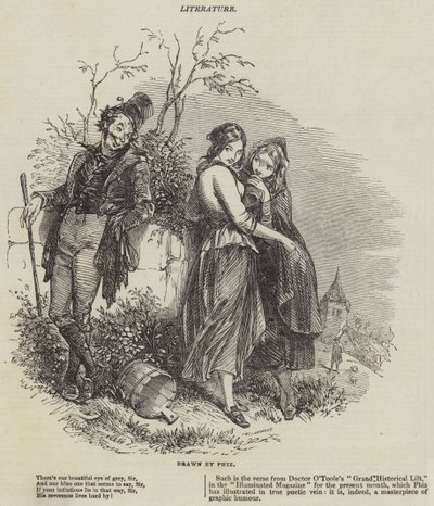 Grand Historical Lilt by Hablot Knight Browne