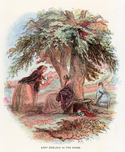 Illustration for Bleak House by Hablot Knight Browne