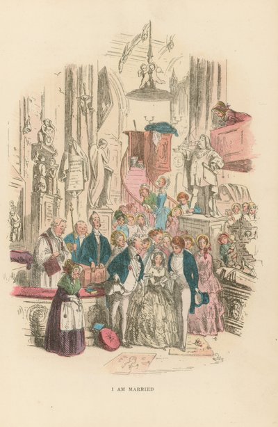Illustration for David Copperfield by Hablot Knight Browne