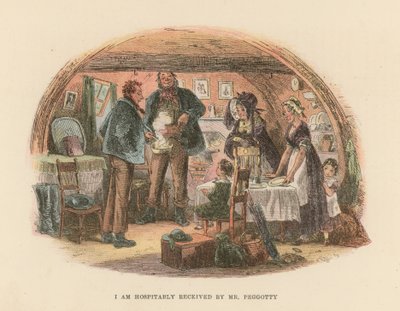 Illustration for David Copperfield by Hablot Knight Browne