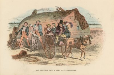 Illustration for David Copperfield by Hablot Knight Browne