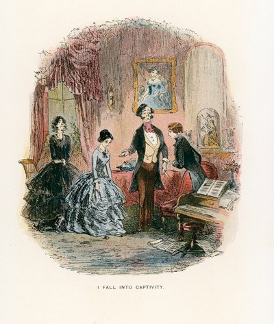 Illustration for David Copperfield by Hablot Knight Browne