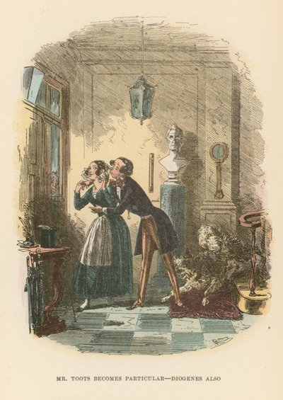 Illustration for Dombey and Son by Hablot Knight Browne