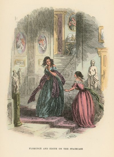 Illustration for Dombey and Son by Hablot Knight Browne