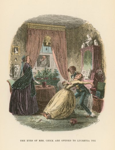 Illustration for Dombey and Son by Hablot Knight Browne
