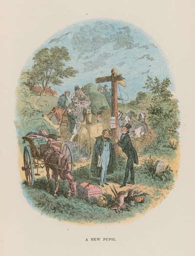 Illustration for Martin Chuzzlewit by Hablot Knight Browne