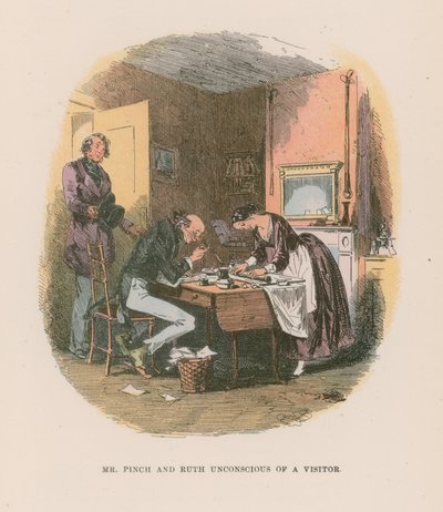 Illustration for Martin Chuzzlewit by Hablot Knight Browne