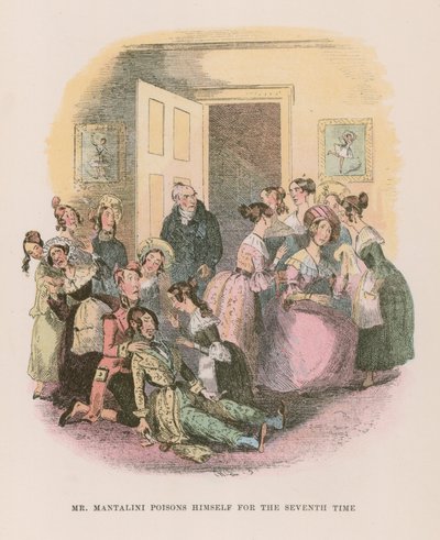 Illustration for Nicholas Nickleby by Hablot Knight Browne