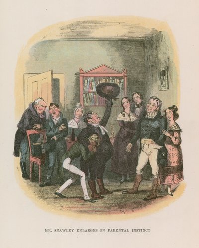 Illustration for Nicholas Nickleby by Hablot Knight Browne