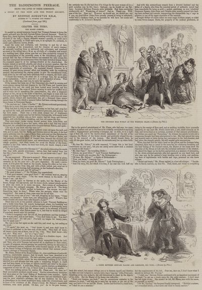 The Baddington Peerage by Hablot Knight Browne