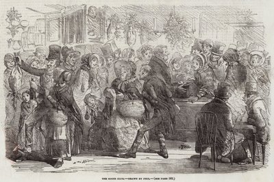 The Goose Club by Hablot Knight Browne