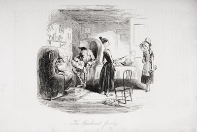 The Smallweed family, illustration from 