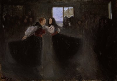 Girls Dancing by Halfdan Egedius
