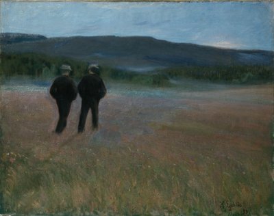 Saturday Evening by Halfdan Egedius