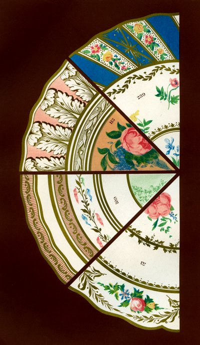 Derby patterns, 1876 by Hall and England