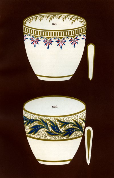 Derby patterns by Hall and England