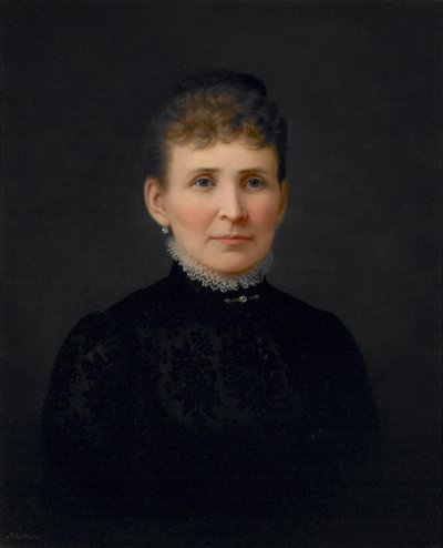 Portrait of a Woman, c.1886 by Hannah Brown Skeele