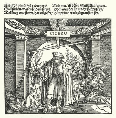 Justice by Hans (after) Burgkmair