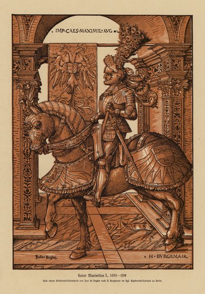 Maximilian I, Holy Roman Emperor by Hans (after) Burgkmair
