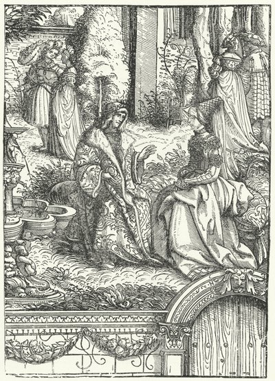 Maximilian I, Holy Roman Emperor, and His Wife Mary of Burgundy by Hans (after) Burgkmair