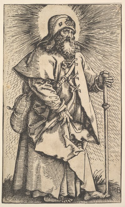 St. James the Greater from Christ and the Apostles by Hans Baldung