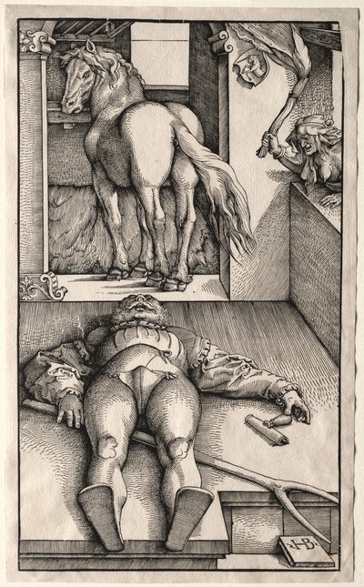 The Bewitched Groom by Hans Baldung