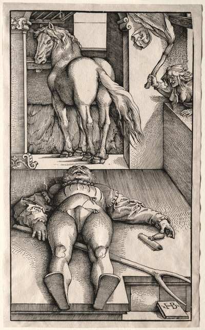 The Bewitched Groom by Hans Baldung