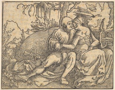 The Sixth of Ten Commandments, from Die zehe gebot by Hans Baldung