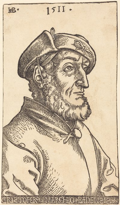 Christopher, Margrave of Baden by Hans Baldung Grien
