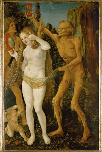 The Three Ages of Woman and Death by Hans Baldung Grien