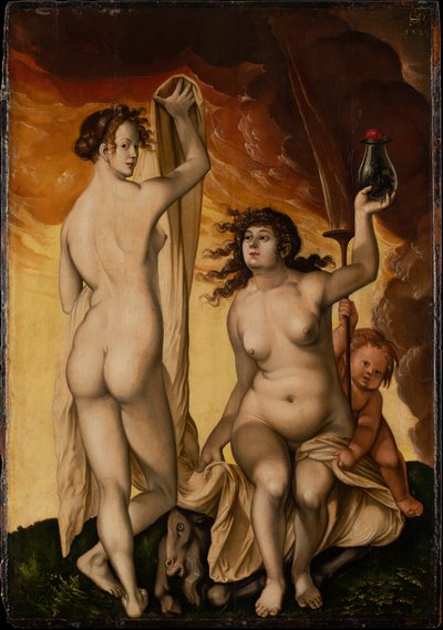 Two Witches by Hans Baldung Grien