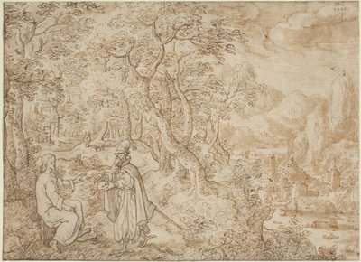 The Temptation of Christ by Hans Bol