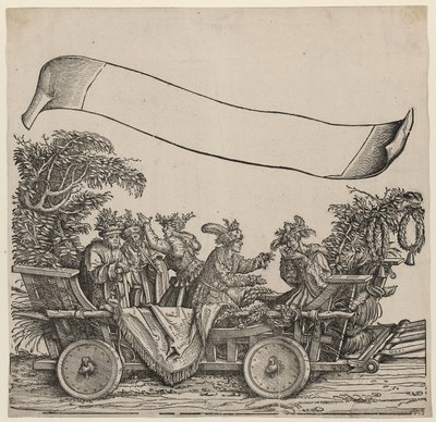 Natural Fools The Triumphal Procession of the Emperor Maximilian I, ca 1515 by Hans Burgkmair the Elder