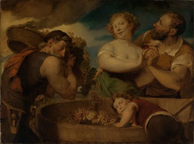 Grape Harvest by Hans Canon