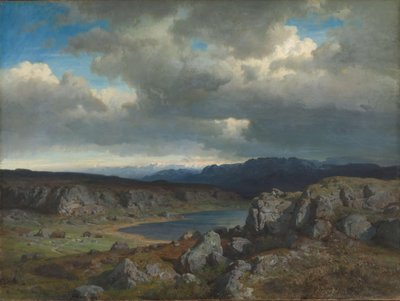 Norwegian Highlands by Hans Gude