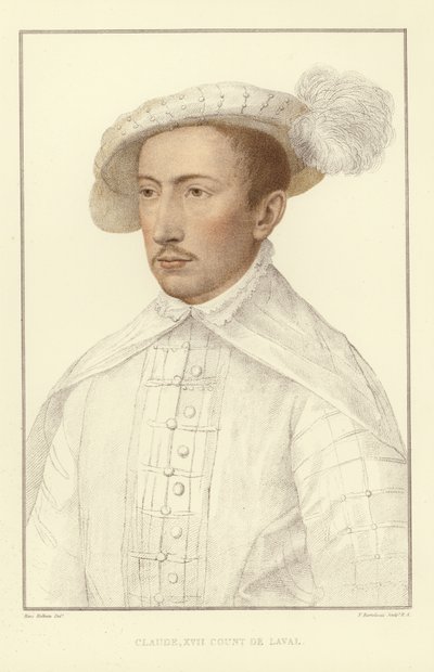 Claude XVII, Count de Laval by Hans Holbein der Jüngere