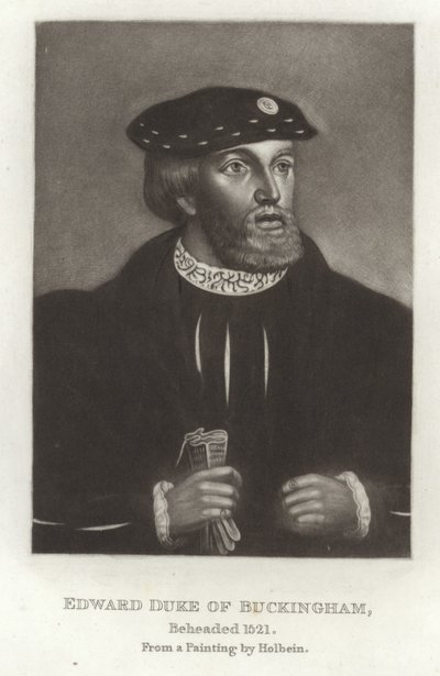 Edward Duke of Buckingham by Hans Holbein der Jüngere