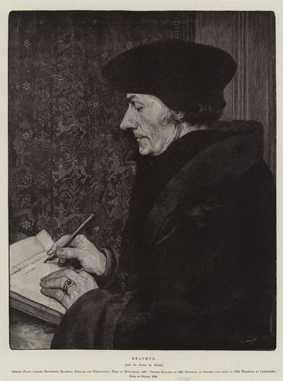 Erasmus by Hans Holbein der Jüngere