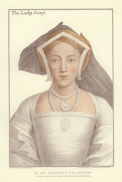 Frances Howard, Countess of Surrey by Hans Holbein der Jüngere