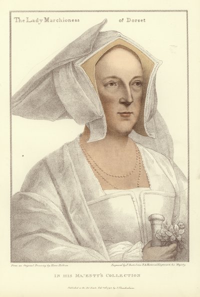Frances, The Marchioness of Dorset by Hans Holbein der Jüngere