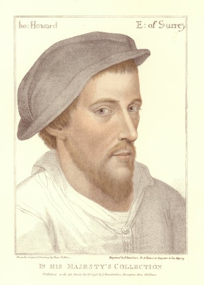 Henry Howard, Earl of Surrey by Hans Holbein der Jüngere